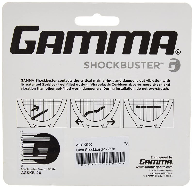 Gamma Shockbuster Vibration Dampener, White - Image 2